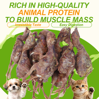 Friandises à mâcher pour chiots entiers lyophilisées, adaptées aux chiens et aux chats, expédition directe de l'usine