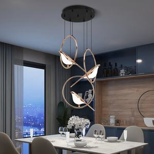 モダンでシンプルなデザインの鳥のシャンデリアリビングルームキッチン装飾照明ペンダントランプ - Product Image 2
