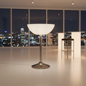 Mesas de Cóctel Iluminadas de Alta Gama del Fabricante, Mesa de Café con Carga USB para Terrazas Exteriores, Hoteles, Parques y Sótanos - Product Image 3
