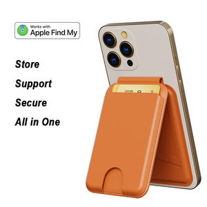 Магнитный Держатель для паспорта телефона из искусственной кожи с поиском воздуха - Product Image 6