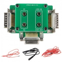 Programador de Inmovilizador Launch X431-PROG3, Kit de Placa Adaptadora MCU3 y Lectura de ECU TCU para Mercedes con Todas las Llaves Perdidas