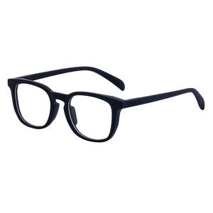 Lunettes optiques pour hommes ZS-98147 à monture carrée, verres PC pleine monture, anti-reflet, double usage, verres plano, effet remodelant le visage - Product Image 4