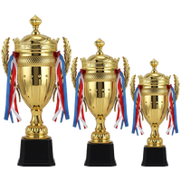 Meilleure vente 2023 : Coupe de trophée sportive en métal de qualité supérieure, sérigraphie, plaqué or, style Feng Shui, directement du fabricant