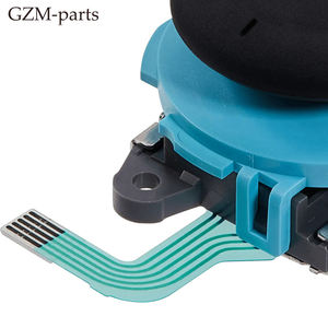 Capuchon de joystick analogique 3D avec câble flexible pour <span class=keywords><strong>manette</strong></span> Nintendo <span class=keywords><strong>Switch</strong></span> 2 Joy Con, bleu orange, remplacement - Product Image 5