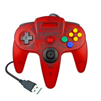 Puerto de Consola USB Transparente con Cable para Joystick de Gamepad de Nintendo N64, para Controlador N64