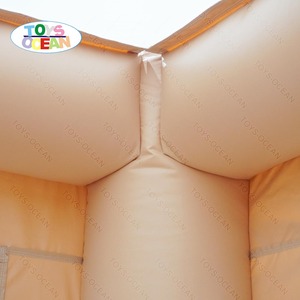 <span class=keywords><strong>Castillo</strong></span> Inflable Color Beige Durazno con Tobogán, <span class=keywords><strong>de</strong></span> Uso Seco y Húmedo, para Niños, Ideal para Alquiler en Fiestas - Product Image 6