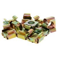 Mur Rivet Kepala Datar (1/4"-20UNC) Mur Sisip Berulir Baja Tahan Karat 304 Kustom Berulir Knurled Blind Antirust