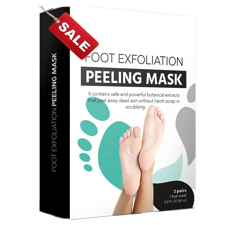 Organik Soyma Away Nasır ve Ölü Cilt hücreleri Peeling Ayak Peel Maske