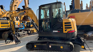 รถขุดตีนตะขาบไฮดรอลิกขนาดเล็ก รุ่นใหม่ SY50U SY60C SY75C ของแท้จากโรงงาน รับรองโดยศูนย์บริการ  ขนาด 5 ตัน 6 ตัน 7 ตัน - Product Image 6