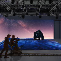 Écran de film led transparent écran led flexible pour la publicité grand écran led led mur vidéo led affichage led pour intérieur