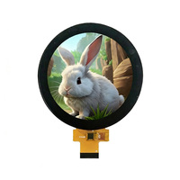 Module d'affichage LCD TFT circulaire rond IPS 2,76 2,8 pouces 480x4803SPI+RGB interface 420nits à vente chaude pour les appareils portables intelligents