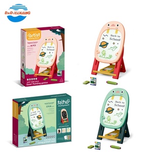 ダディ 熱販売 教育用 子供用 マグネット式イーゼル お絵かきボード おもちゃ 両面お絵かきボード - Product Image 4