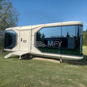 Nouveau produit : hôtel capsule spatiale, mini-pod préfabriqué, maison de luxe préfabriquée, cabane conteneur - Product Image 5