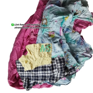 Chiffons en coton absorbants pour l'eau et l'huile, lingettes de nettoyage, chiffons de nettoyage en coton, chiffons d'essuyage - Product Image 4