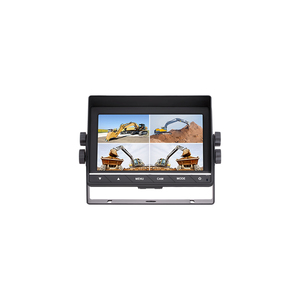 จอภาพ <span class=keywords><strong>LCD</strong></span> สีขนาด7นิ้วแยกหน้าจอระบบตรวจสอบมองหลังสี่ช่องพร้อมหน้าจอสัมผัส - Product Image 3