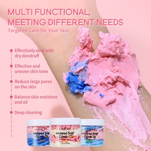 Nuevo <span class=keywords><strong>Exfoliante</strong></span> Corporal de Jabón en Crema con Sal Marina de Lujo y Aroma Dulce a Frutas, con Beneficios Hidratantes y Aclarantes - Product Image 4