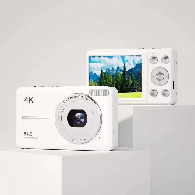 2025 New Student Digital HD Portable CCD Camera Cute Small DSLR Video Camera CMOS for Selfie Campus Party Travel Recording