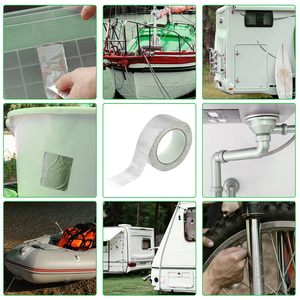 Ruban adhésif butyle en aluminium imperméable pour réparation de camping-cars, piscines, bassins, vitres, toitures EDPM et patchs anti-fuites pour bateaux - Product Image 6