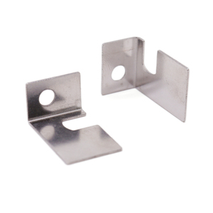 Khung Kim Loại Hình Chữ <span class=keywords><strong>L</strong></span> Tùy Chỉnh Độ Chính Xác Cao, Thép Không Gỉ Được Đánh Bóng Cao, Khung Chữ <span class=keywords><strong>L</strong></span> Nhỏ 90 Độ Với 2 <span class=keywords><strong>L</strong></span>ỗ - Product Image 3