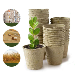 Pots de pépinière de semis de pâte à papier biodégradable écologique pour le jardinage biologique - Product Image 5
