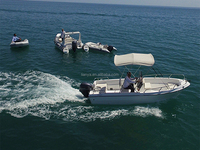 Fadliya — bateau de pêche en fibre de verre, bateau en aluminium, 5m