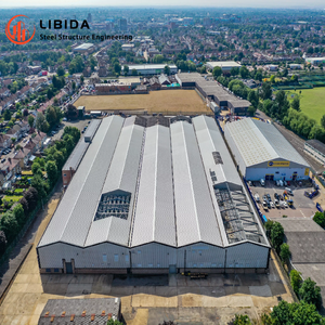 Almacén de Estructura de Acero de Bajo Costo y Ensamblaje Rápido para Almacenamiento Industrial de Lavadoras con Contenedores de Rejilla - Product Image 1