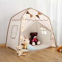 Tente pour enfants, château d'intérieur pour filles, maison de jeu, maison de rêve de princesse, base secrète