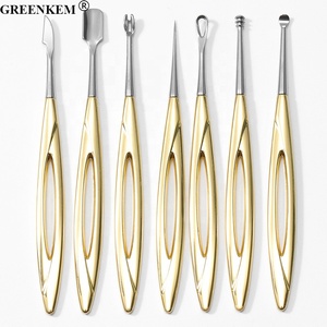 <span class=keywords><strong>เข็ม</strong></span>กำจัดสิวหลากสีสำหรับกำจัดสิวที่กำจัดหนังกำพร้าที่เล็บเข็มเจาะผิวหนังที่กำจัดสิวหัวดำทำจากสแตนเลส - Product Image 5