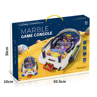 Jeu de flipper éducatif lumineux et sonore pour enfants 2026, machine de tir spatiale, jeu de société avec pointage, jouet de flipper à succès