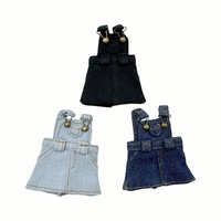 Robe de poupée OB11 Molly à la mode, jupe à bretelles, vêtements YMY en jean, échelle 1/12, corps uni, BGD Little Mischievous, à partir de 14 ans