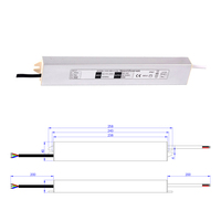 80w 12vdc 6.67amp 100-265v Ac Transformateur Étanche IP67 Led Driver ETL CE SAA Certifié Outdoor Constant Voltage LED Driver