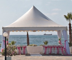 <span class=keywords><strong>Precio</strong></span> de fábrica impermeable Pvc aluminio gran pagoda Iglesia tienda al aire libre gran fiesta tienda 8x8m tienda de <span class=keywords><strong>toldo</strong></span> de lujo para Feria Comercial - Product Image 1