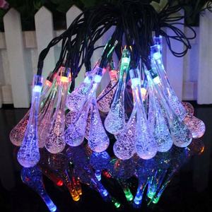 Shingel Rgb Lumières De Noël <span class=keywords><strong>Goutte</strong></span> <span class=keywords><strong>D</strong></span>'<span class=keywords><strong>eau</strong></span> Forme Solaire Lumière Lampe <span class=keywords><strong>D</strong></span>écorative Solaire Guirlande Lumineuse Extérieure Olar Avec <span class=keywords><strong>Led</strong></span> Rgb - Product Image 4
