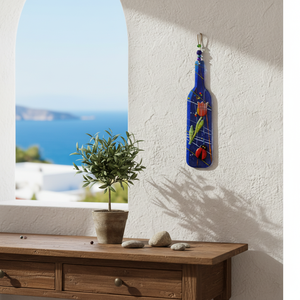 Vente en gros de décoration murale en verre Evil Eye-Défense esthétique pour votre maison - Product Image 3