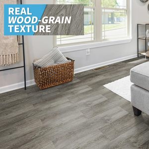 <span class=keywords><strong>Planche</strong></span> de sol en vinyle Art3d, imitation <span class=keywords><strong>bois</strong></span>, 6 pouces, lot de 36, 54 pieds carrés, <span class=keywords><strong>gris</strong></span> foncé, surface rigide, pose facile, auto-adhésif - Product Image 2