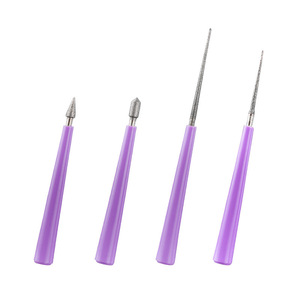 Yunbei Yb Jewelry Making Tools Diamond File Set Tapered Baguette Cut For Diy Jewelry Grinding Tweezers Pick Up Tools - Product Image 5