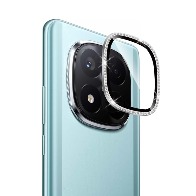 For Redmi Note 14 Pro A3 Glass Films Diamond Design Lens Protective Films Camera Lens Protector for Xiaomi 15 15 Pro