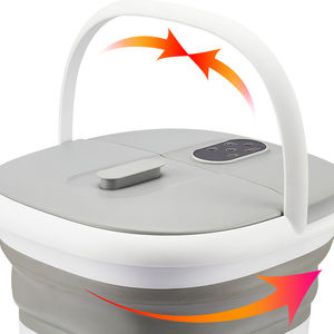 Lavabo Eléctrico Plegable de Lujo para Salón de Uñas, Bañera Profunda para Desintoxicación Corporal, Máquina de Masaje con Calor para Spa de Pies - Product Image 5