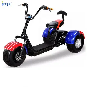 2024 Scooters Tricycle New Design Citycoco 2000w 1500w Adult Electric 3 Wheel Unisex 60V Monopatin Monopattino 100-240V .ltd.