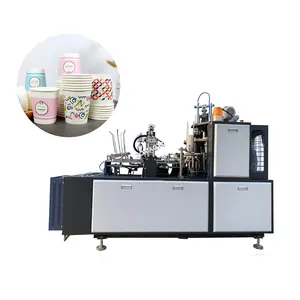 Medium and Low Speed Large Size Coated Paper Cup Making Machine Paper Product Making Machinery