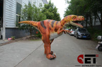 Costume de dinosaure réaliste pour adulte, modèle Vélociraptor, sur mesure, à vendre