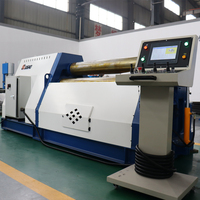 Machine à cintrer les tôles hydraulique à 4 rouleaux JUGAO pour tôles lourdes, destinée aux fabricants de cuves sous pression et de navires