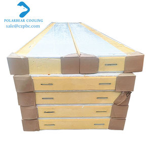 Panneau sandwich en <span class=keywords><strong>mousse</strong></span> de polyuréthane PU pour chambre froide, congélateur et refroidisseur - Product Image 1