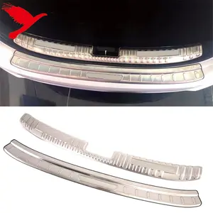 Car Accessories Rear Boot Trunk Bumper Protector Guard Sill Plate Cover Stainless Steel For Kia Forte/K3/Cerato 2019-2020