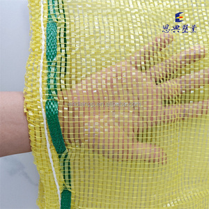 25kg 30kg củi khoai tây tỏi hành tây rau <span class=keywords><strong>PP</strong></span> dệt Leno lưới túi lưới dùng một lần Dây Rút Nóng Đóng Dấu trái cây tươi - Product Image 3