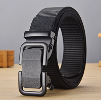 Ceinture tactique pour homme, nouvelle collection, personnalisable, polyvalente, décontractée, respirante, en toile, avec boucle automatique en fer, en nylon tressé