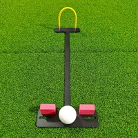 Ensemble d'entraînement de golf Swing Perefect en fer, forme H T, pour l'impact du putting, 2 pièces, ambidextre, flexibilité régulière, aides à l'entraînement intérieur/extérieur