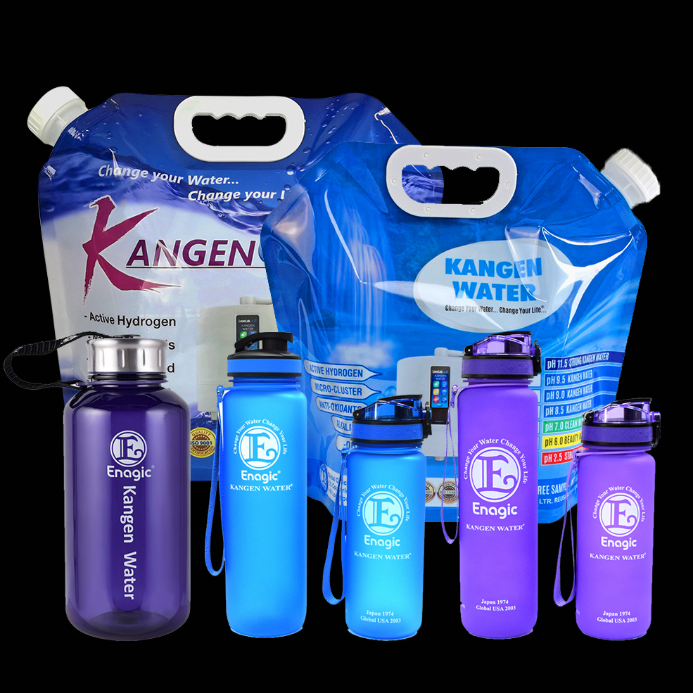 Kangen Alkaline Water Bottle - 1000ml BPA Free Tritan