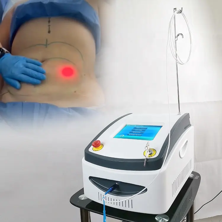 Profession elles Lipo-Laser-Lipolyse gerät Body Shaping Laser gerät mit CE Triangel 980nm Diodenlaser