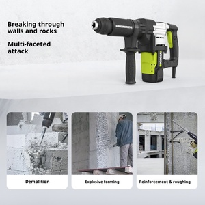 Taladro Percutor Inalámbrico de Litio-Ion sin Escobillas al por Mayor WU357, Martillo Eléctrico de Alta Potencia, Herramienta Eléctrica para Perforación de Hormigón - Product Image 5
